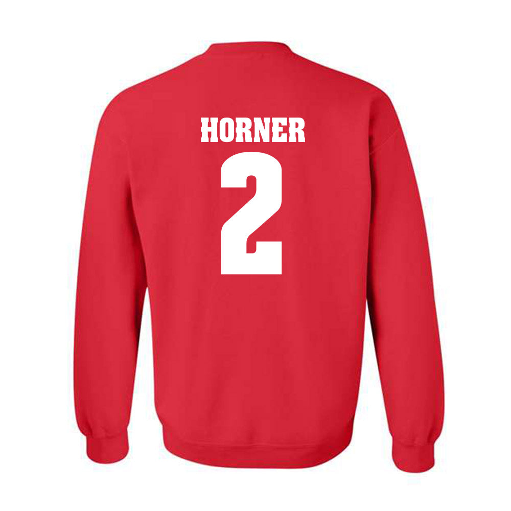 Wisconsin - NCAA Women's Volleyball : Addison Horner - Classic Shersey Crewneck Sweatshirt-1