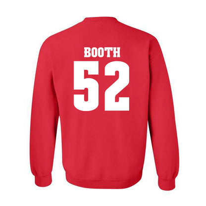 Wisconsin - NCAA Women's Volleyball : Carter Booth - Classic Shersey Crewneck Sweatshirt-1