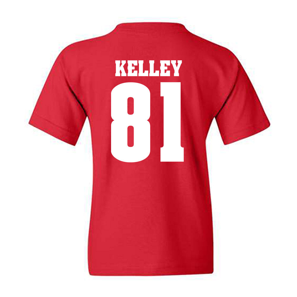 Wisconsin - NCAA Football : Mason Kelley - Classic Shersey Youth T-Shirt-1