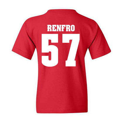 Wisconsin - NCAA Football : Jake Renfro - Classic Shersey Youth T-Shirt-1