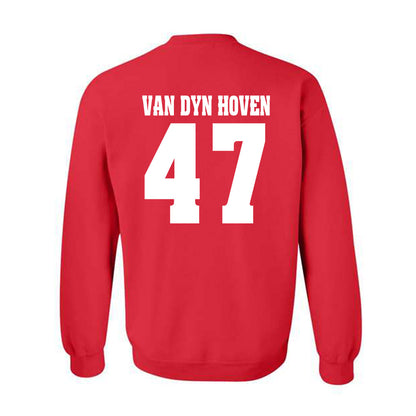 Wisconsin - NCAA Football : Evan Van Dyn Hoven - Classic Shersey Crewneck Sweatshirt-1