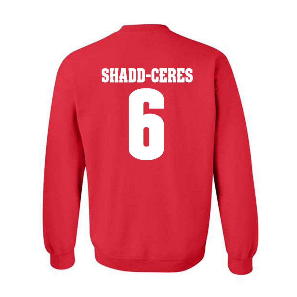 Wisconsin - NCAA Women's Volleyball : Trinity Shadd-Ceres - Classic Shersey Crewneck Sweatshirt-1