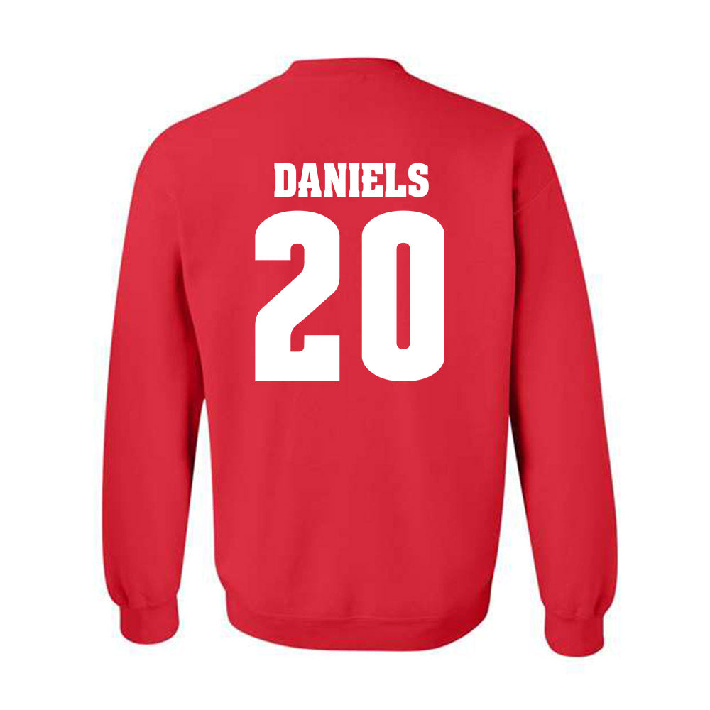 Wisconsin - NCAA Women's Basketball : Kyrah Daniels - Classic Shersey Crewneck Sweatshirt-1