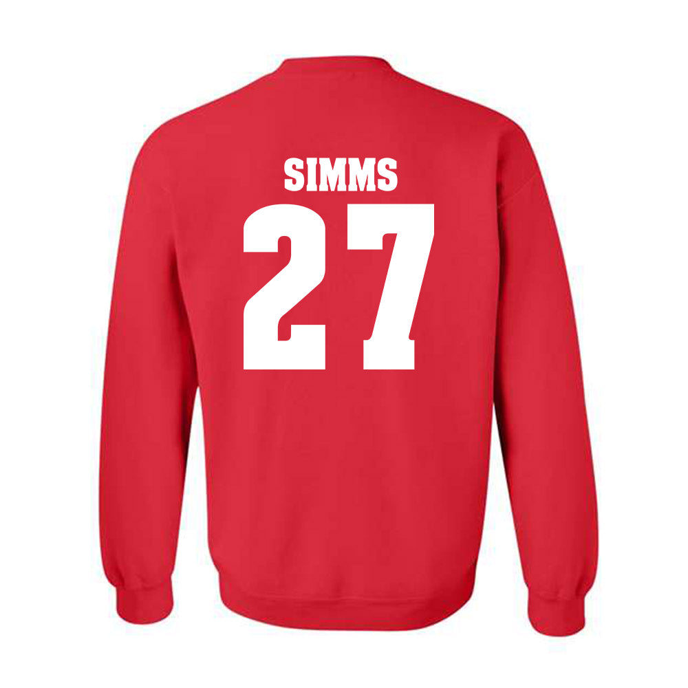 Wisconsin - NCAA Women's Ice Hockey : Kirsten Simms - Classic Shersey Crewneck Sweatshirt-1