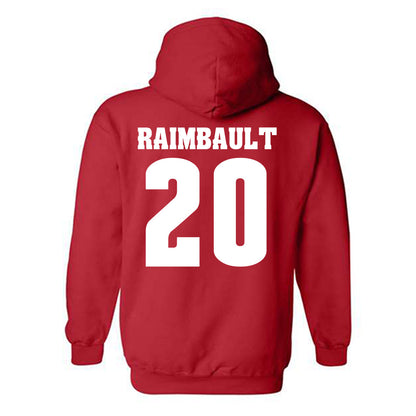 Wisconsin - NCAA Men's Soccer : Thomas Raimbault - Classic Shersey Hooded Sweatshirt-1