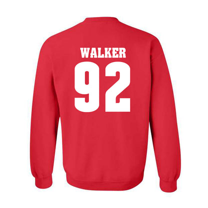 Wisconsin - NCAA Football : Corey Walker - Classic Shersey Crewneck Sweatshirt-1