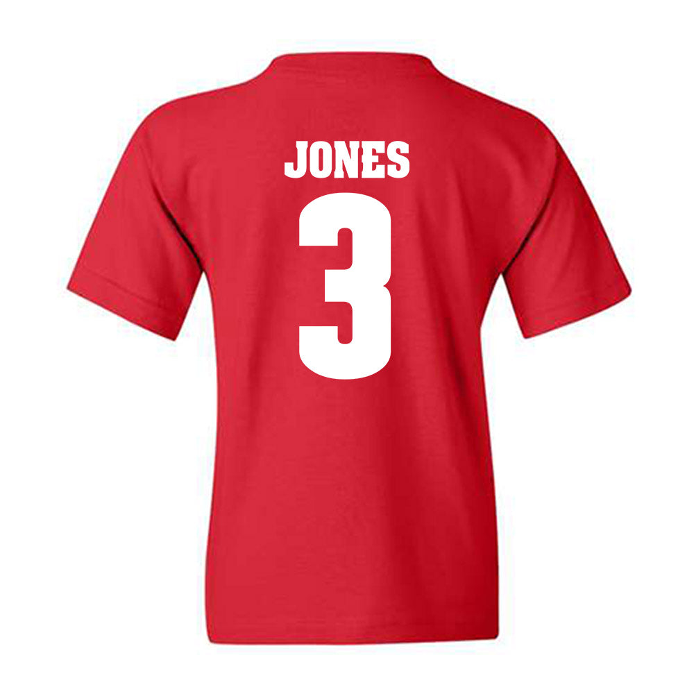 Wisconsin - NCAA Women's Ice Hockey : Mackenzie Jones - Classic Shersey Youth T-Shirt-1