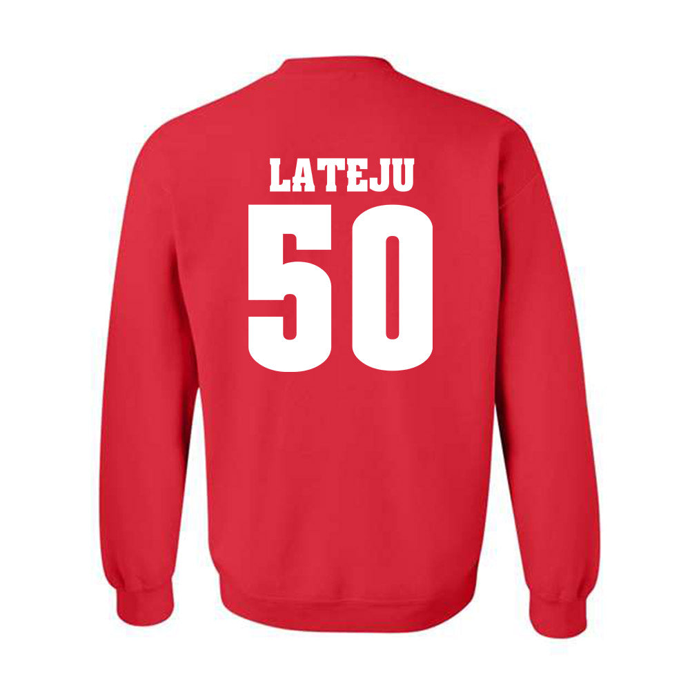 Wisconsin - NCAA Football : Samuel Lateju - Classic Shersey Crewneck Sweatshirt-1