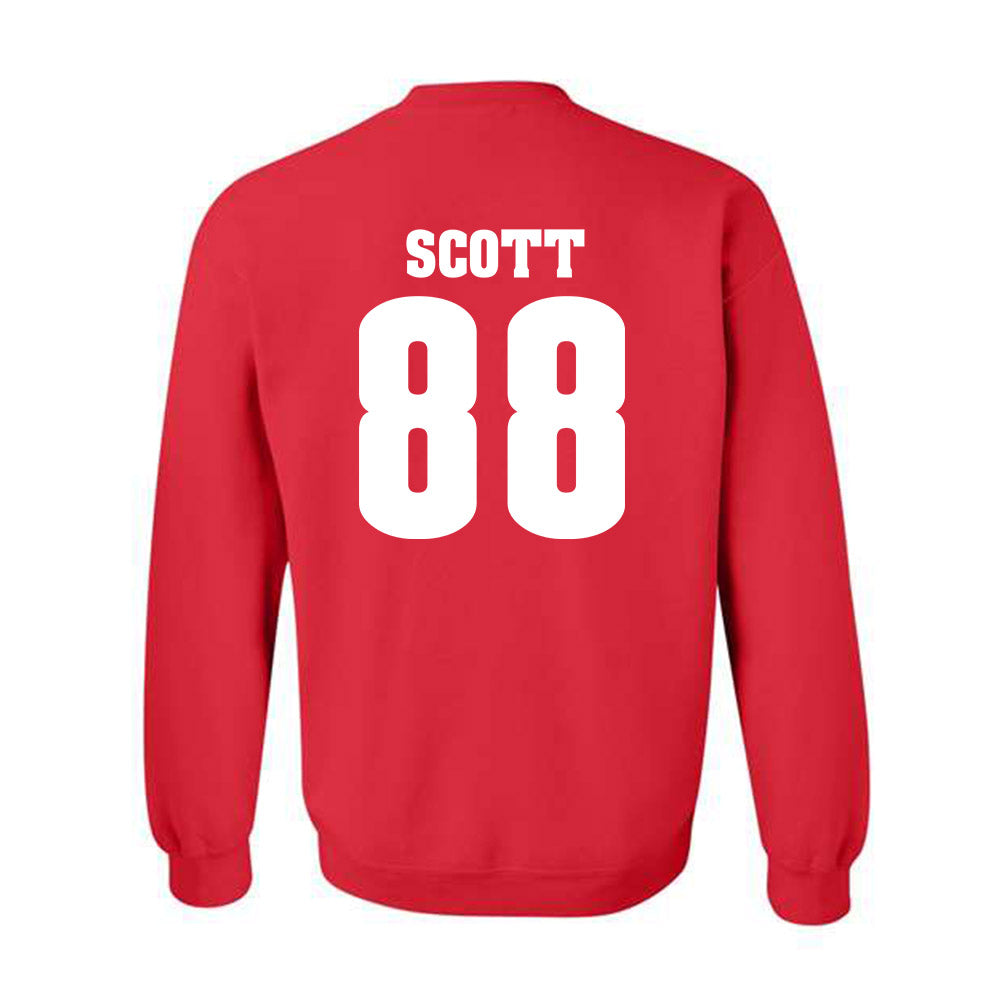 Wisconsin - NCAA Women's Volleyball : Kymora Scott - Classic Shersey Crewneck Sweatshirt-1