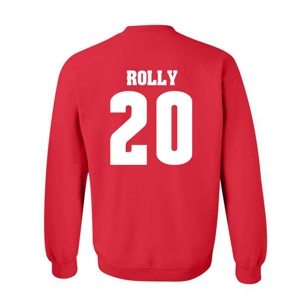 Wisconsin - NCAA Women's Soccer : Calypso Rolly - Classic Shersey Crewneck Sweatshirt-1