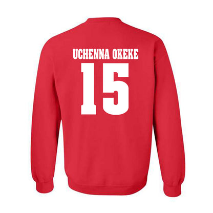 Wisconsin - NCAA Women's Basketball : Gift Uchenna Okeke - Classic Shersey Crewneck Sweatshirt-1