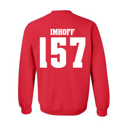 Wisconsin - NCAA Wrestling : Tyson Imhoff - Classic Shersey Crewneck Sweatshirt-1