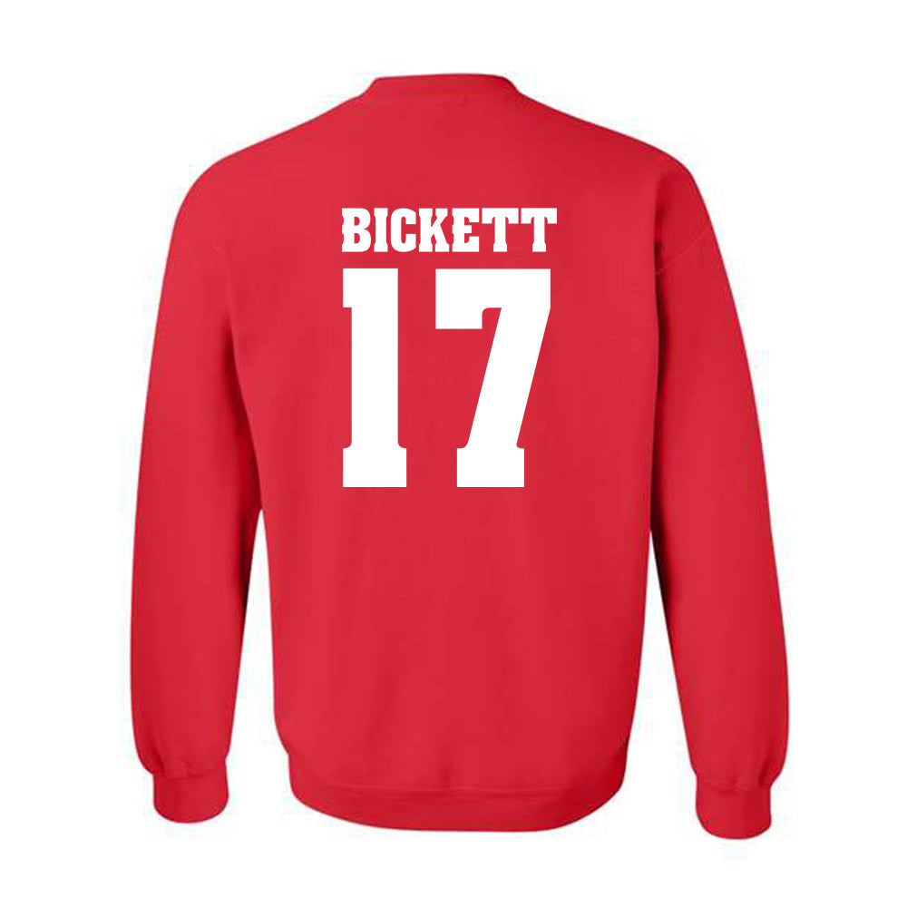 Wisconsin - NCAA Women's Ice Hockey : Grace Bickett - Classic Shersey Crewneck Sweatshirt-1