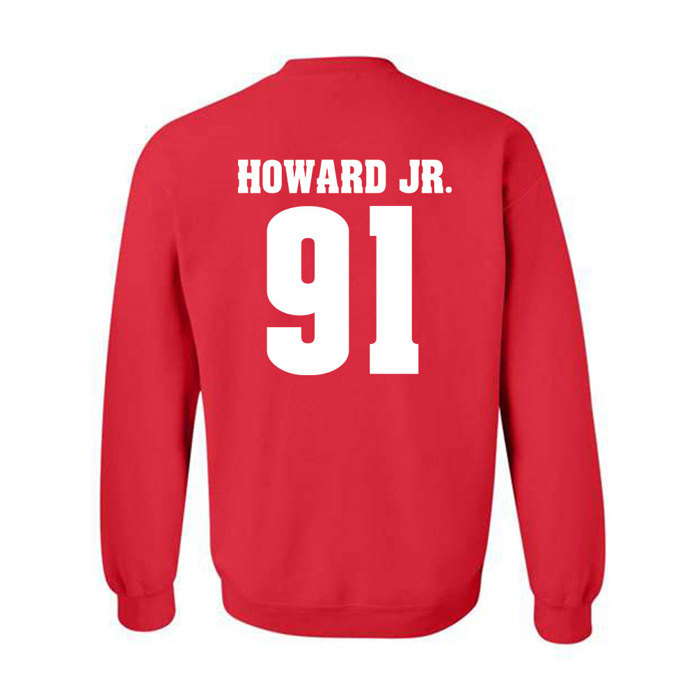 Wisconsin - NCAA Football : Jamel Howard Jr. - Classic Shersey Crewneck Sweatshirt-1