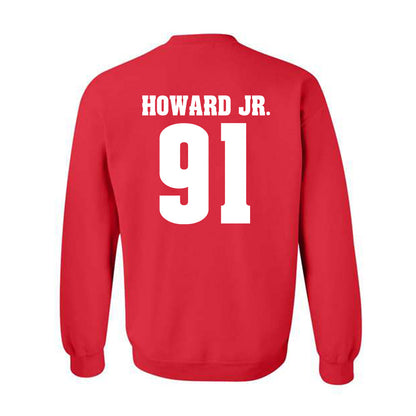 Wisconsin - NCAA Football : Jamel Howard Jr. - Classic Shersey Crewneck Sweatshirt-1
