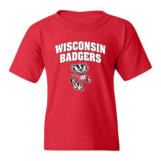 Wisconsin - NCAA Football : Angel Toombs - Classic Shersey Youth T-Shirt-0