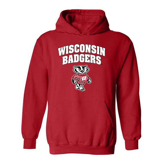 Wisconsin - NCAA Men's Soccer : Markie Hrvojevic - Classic Shersey Hooded Sweatshirt-0