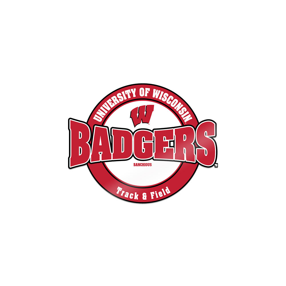Wisconsin - NCAA Women's Track & Field : Catalina Sanchious - Sticker-0
