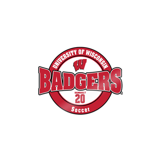 Wisconsin - NCAA Men's Soccer : Thomas Raimbault - Sticker-0