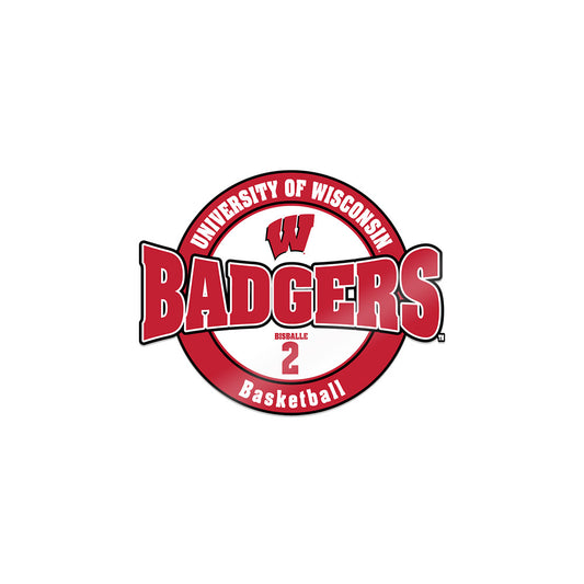 Wisconsin - NCAA Women's Basketball : Alie Bisballe - Sticker-0