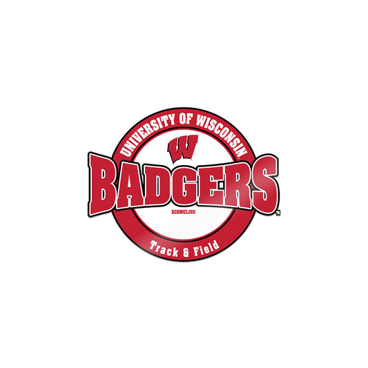 Wisconsin - NCAA Men's Track & Field : Jack Schmeling - Sticker-0