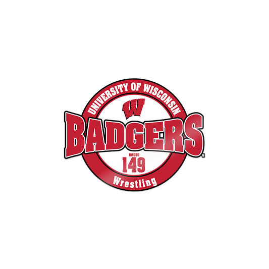 Wisconsin - NCAA Wrestling : Simon Kruse - Sticker-0