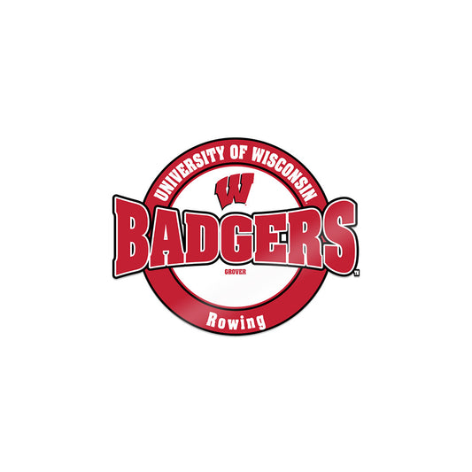 Wisconsin - NCAA Women's Rowing : Madison Grover - Sticker-0