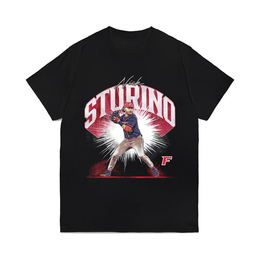 Fairfield - NCAA Baseball : Nick Sturino - Collage Comfort Colors T-Shirt-0