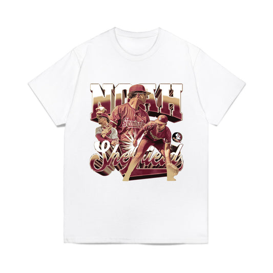 FSU - NCAA Baseball : Noah Sheffield - Collage Comfort Colors T-Shirt-0