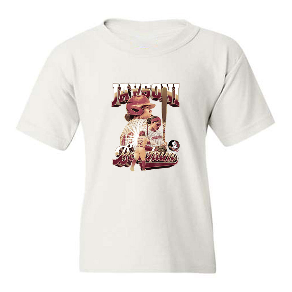FSU - NCAA Softball : Jaysoni Beachum - Collage Youth T-Shirt-0