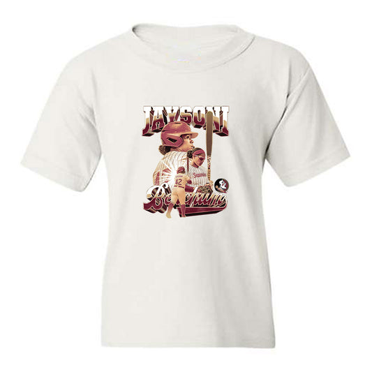 FSU - NCAA Softball : Jaysoni Beachum - Collage Youth T-Shirt-0