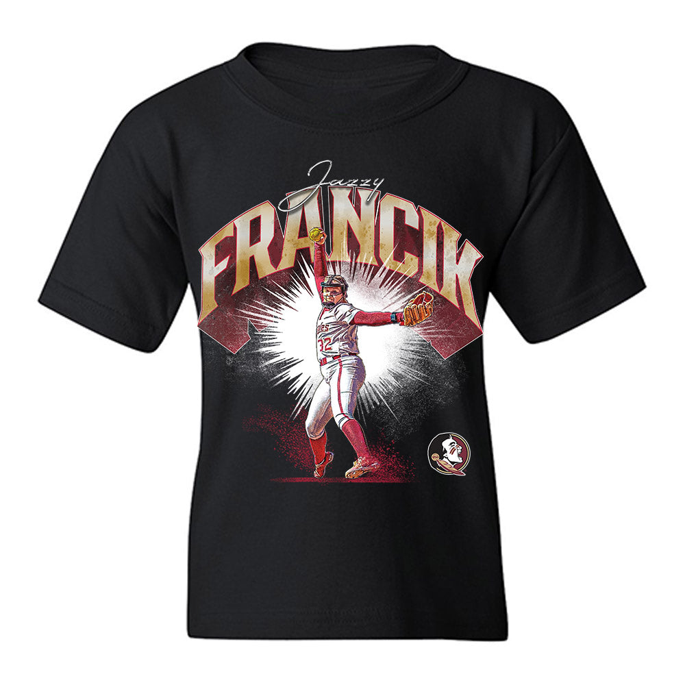 FSU - NCAA Softball : Jazzy Francik - Youth T-Shirt-0