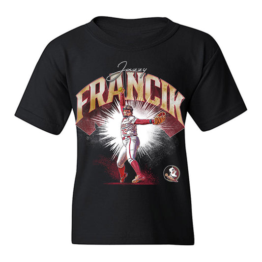 FSU - NCAA Softball : Jazzy Francik - Youth T-Shirt-0