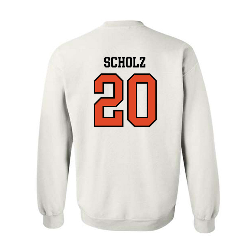 Oregon State - NCAA Women's Volleyball : Nathalie Scholz - Sports Shersey Crewneck Sweatshirt-1