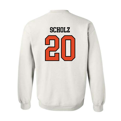 Oregon State - NCAA Women's Volleyball : Nathalie Scholz - Sports Shersey Crewneck Sweatshirt-1