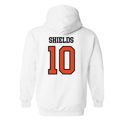 Oregon State - NCAA Women's Volleyball : Regan Shields - Sports Shersey Hooded Sweatshirt-1