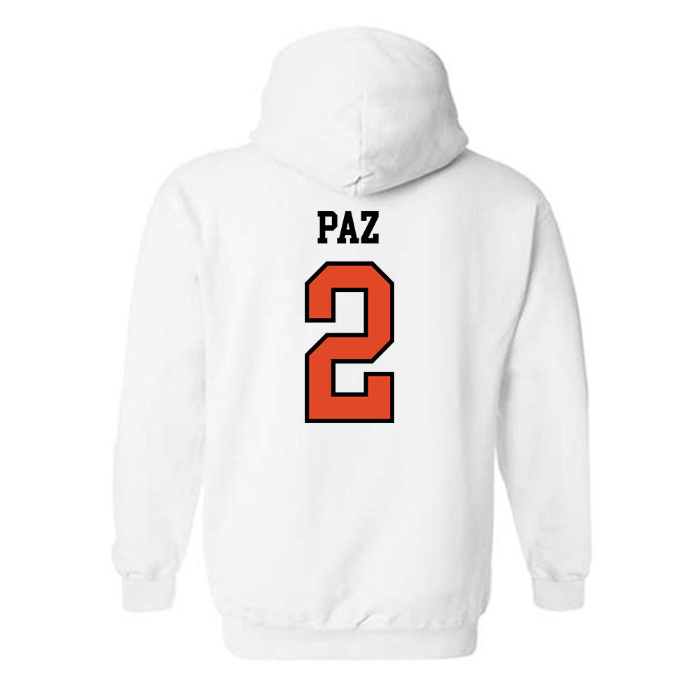 Oregon State - NCAA Women's Volleyball : Alondra Paz - Sports Shersey Hooded Sweatshirt-1