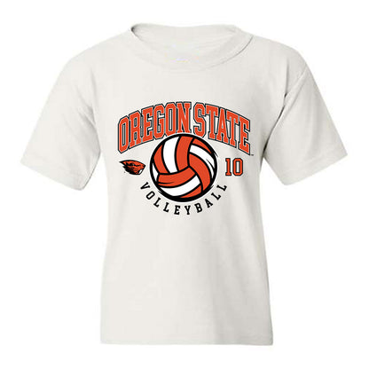 Oregon State - NCAA Women's Volleyball : Regan Shields - Sports Shersey Youth T-Shirt-0