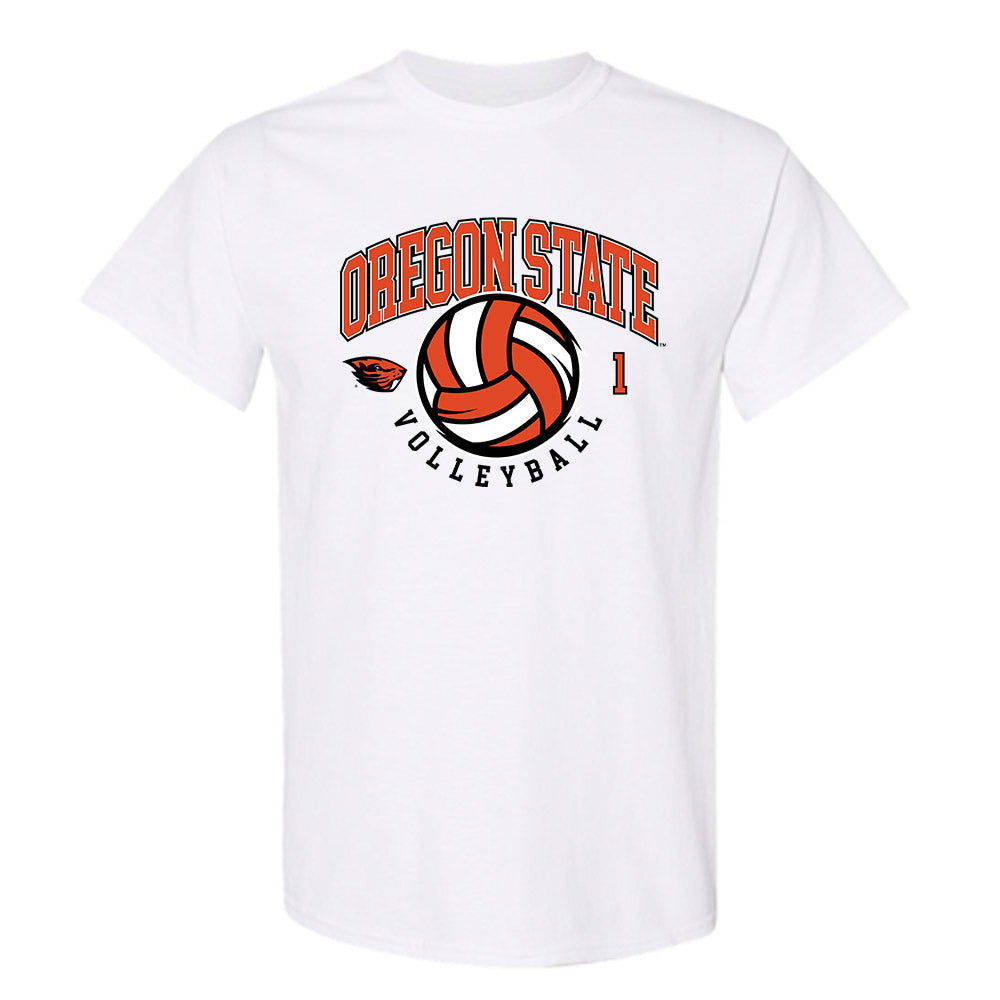 Oregon State - NCAA Women's Volleyball : Alana Marrs - Sports Shersey T-Shirt-0