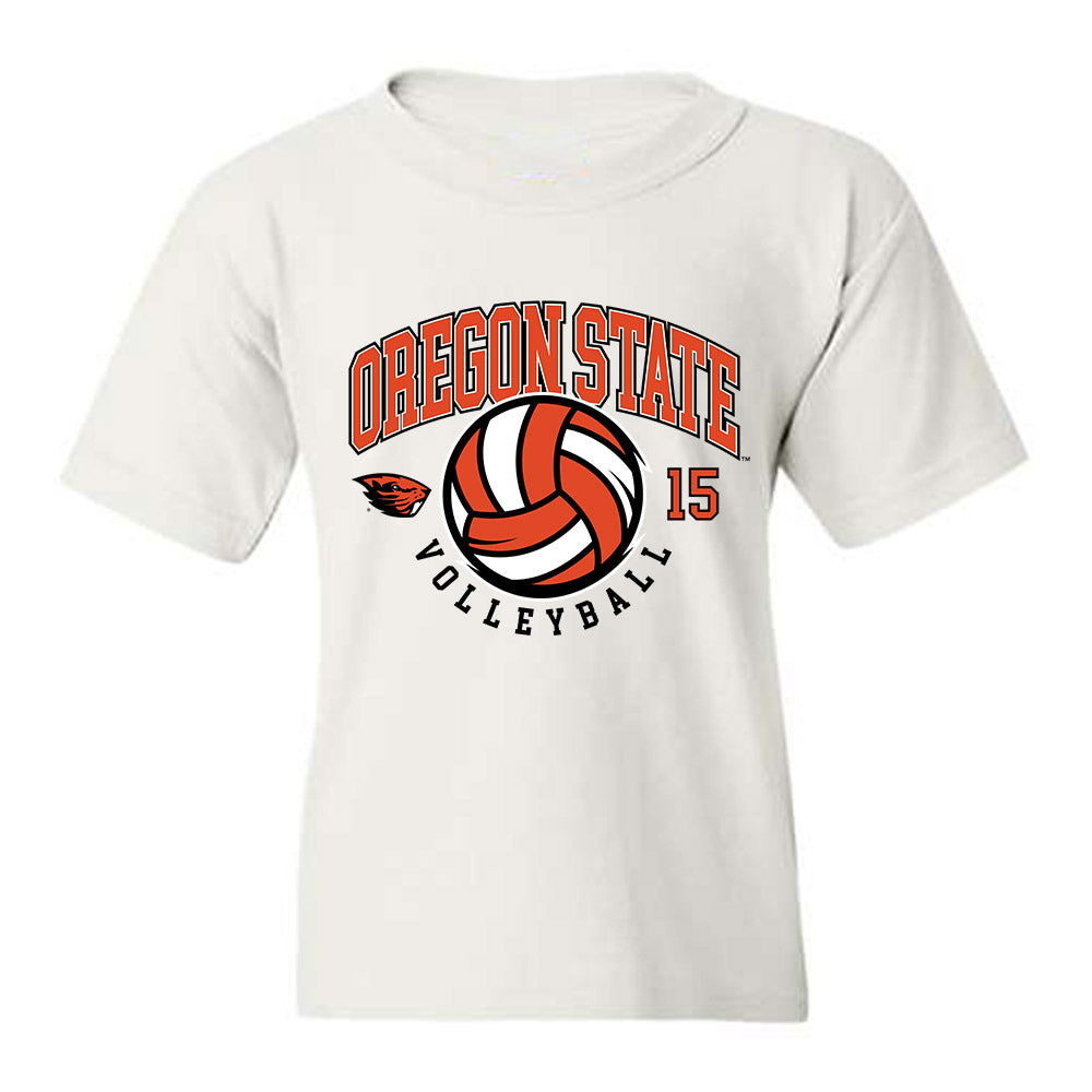 Oregon State - NCAA Women's Volleyball : Cheyenne Green - Sports Shersey Youth T-Shirt-0