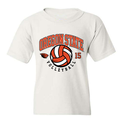 Oregon State - NCAA Women's Volleyball : Cheyenne Green - Sports Shersey Youth T-Shirt-0