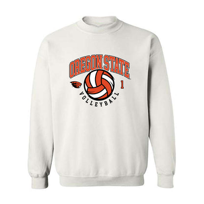Oregon State - NCAA Women's Volleyball : Alana Marrs - Sports Shersey Crewneck Sweatshirt-0