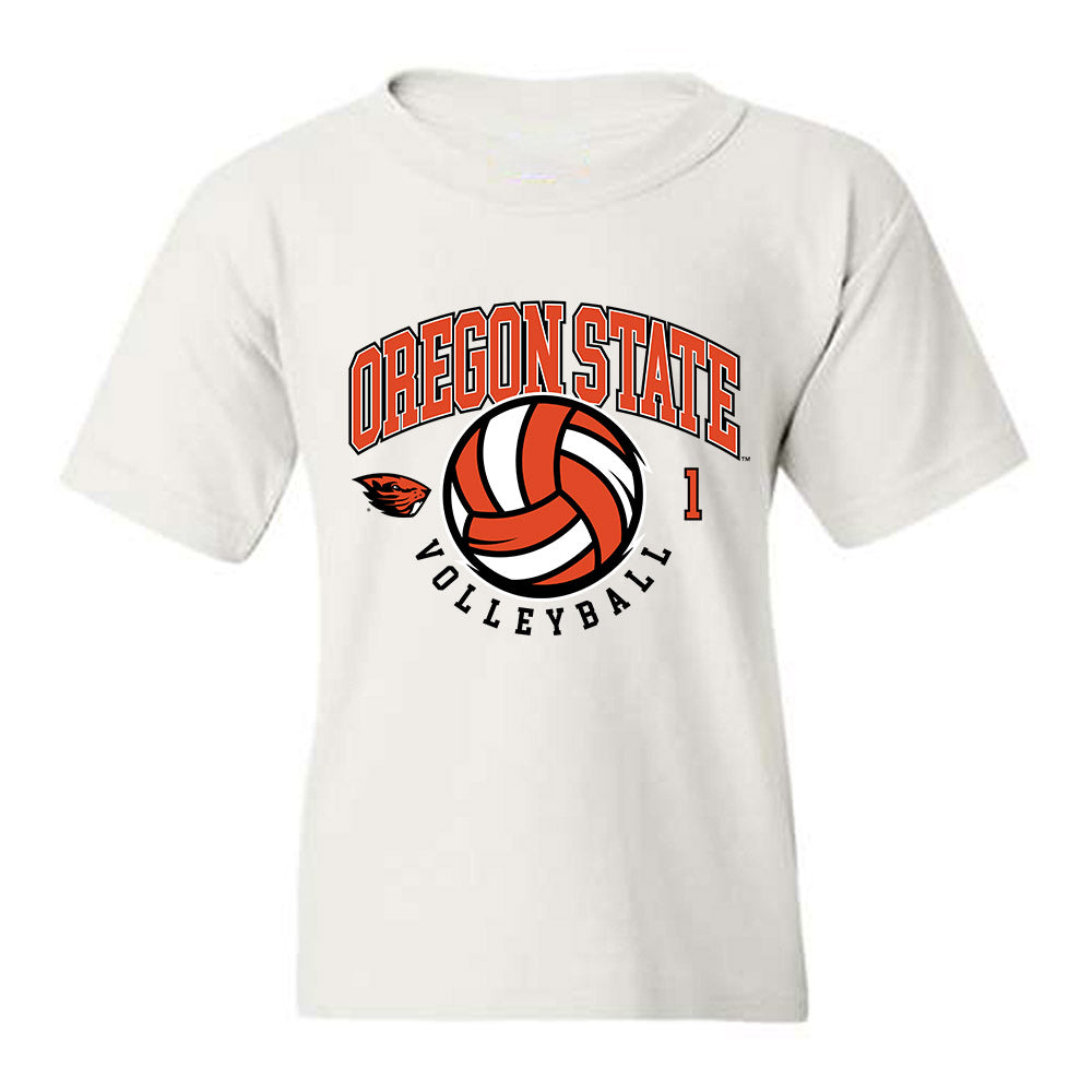 Oregon State - NCAA Women's Volleyball : Alana Marrs - Sports Shersey Youth T-Shirt-0