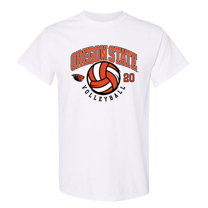 Oregon State - NCAA Women's Volleyball : Nathalie Scholz - Sports Shersey T-Shirt-0