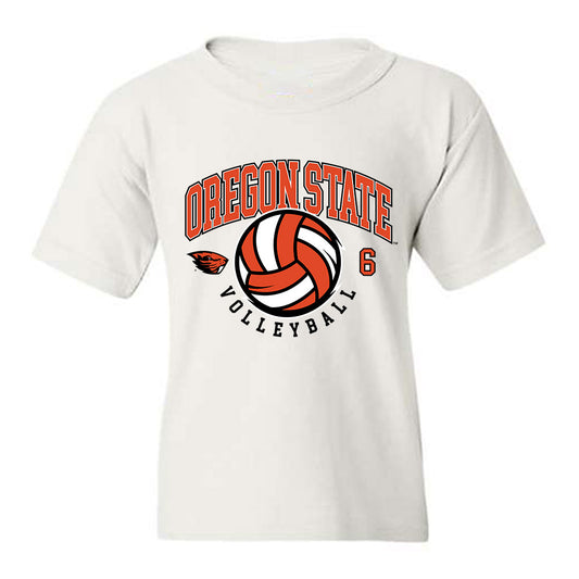 Oregon State - NCAA Women's Volleyball : Bridget Gould - Sports Shersey Youth T-Shirt-0