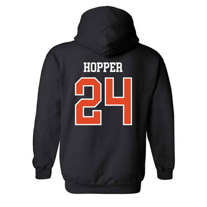 Oregon State - NCAA Football : Tyjai Hopper - Sports Shersey Hooded Sweatshirt-1