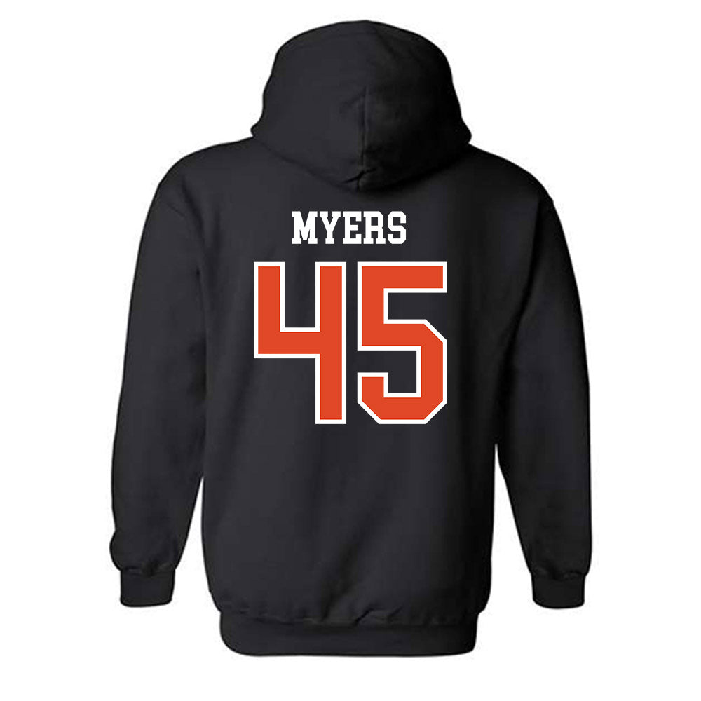 Oregon State - NCAA Football : Jesse Myers - Sports Shersey Hooded Sweatshirt-1