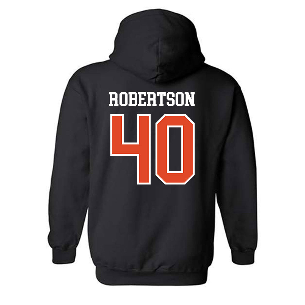 Oregon State - NCAA Football : Jackson Robertson - Sports Shersey Hooded Sweatshirt-1