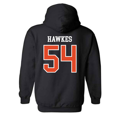 Oregon State - NCAA Football : Adam Hawkes - Sports Shersey Hooded Sweatshirt-1