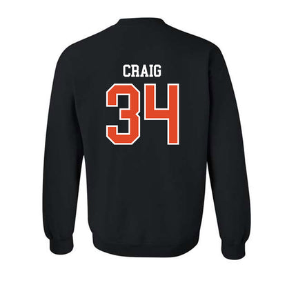 Oregon State - NCAA Football : Sean Craig - Sports Shersey Crewneck Sweatshirt-1